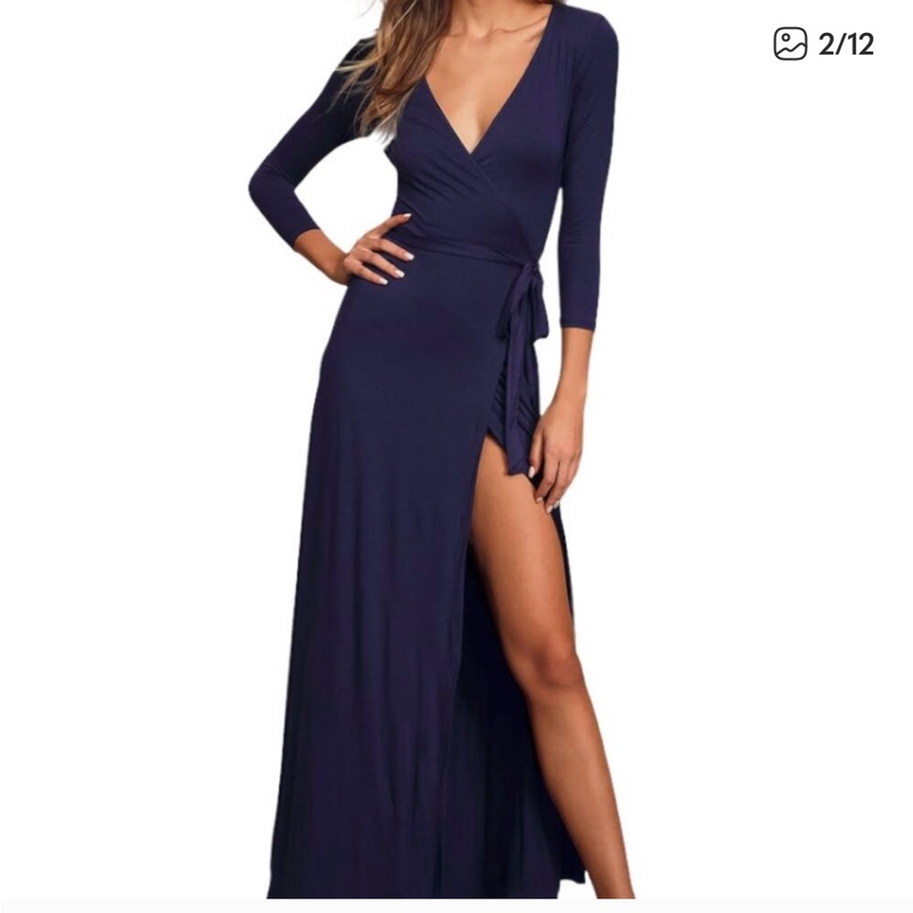 Lulu’s Garden District Wrap Dress